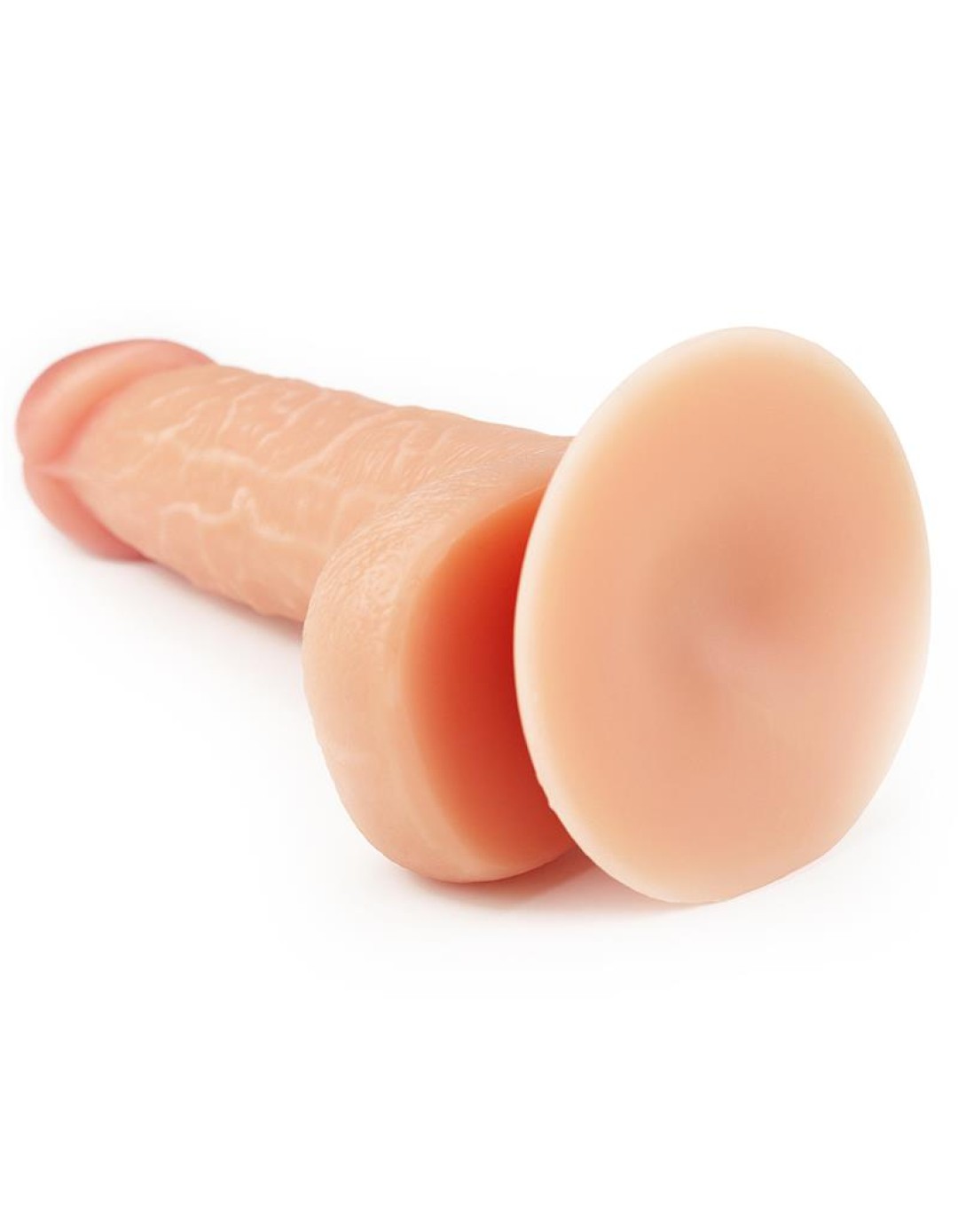 Ρεαλιστικό ομοίωμα πέους μπεζ Dildo με Όρχεις και Βεντούζα Flesh 20cm Ρεαλιστικό ομοίωμα πέους μπεζ Dildo με Όρχεις και Βεντούζα Flesh 20cm