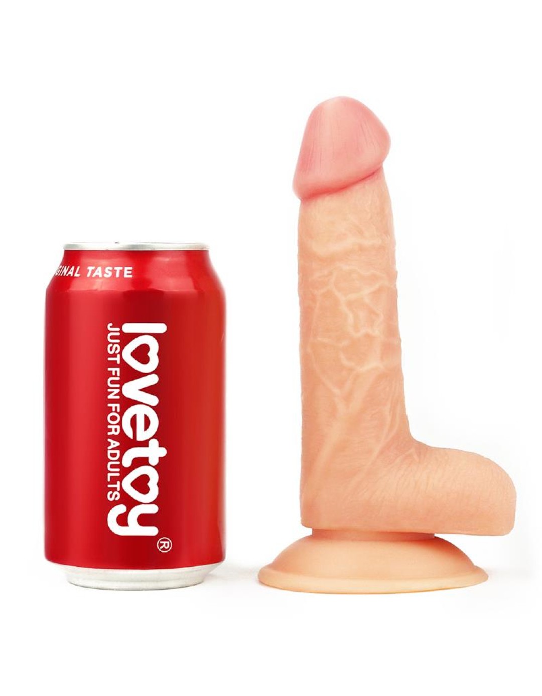Ρεαλιστικό ομοίωμα πέους μπεζ Dildo με Όρχεις και Βεντούζα Flesh 20cm Ρεαλιστικό ομοίωμα πέους μπεζ Dildo με Όρχεις και Βεντούζα Flesh 20cm