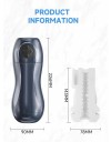 Αυνανιστήρι TARDENOCHE TRONIK SUCTION AND VIBRATING MASTURBATOR USB