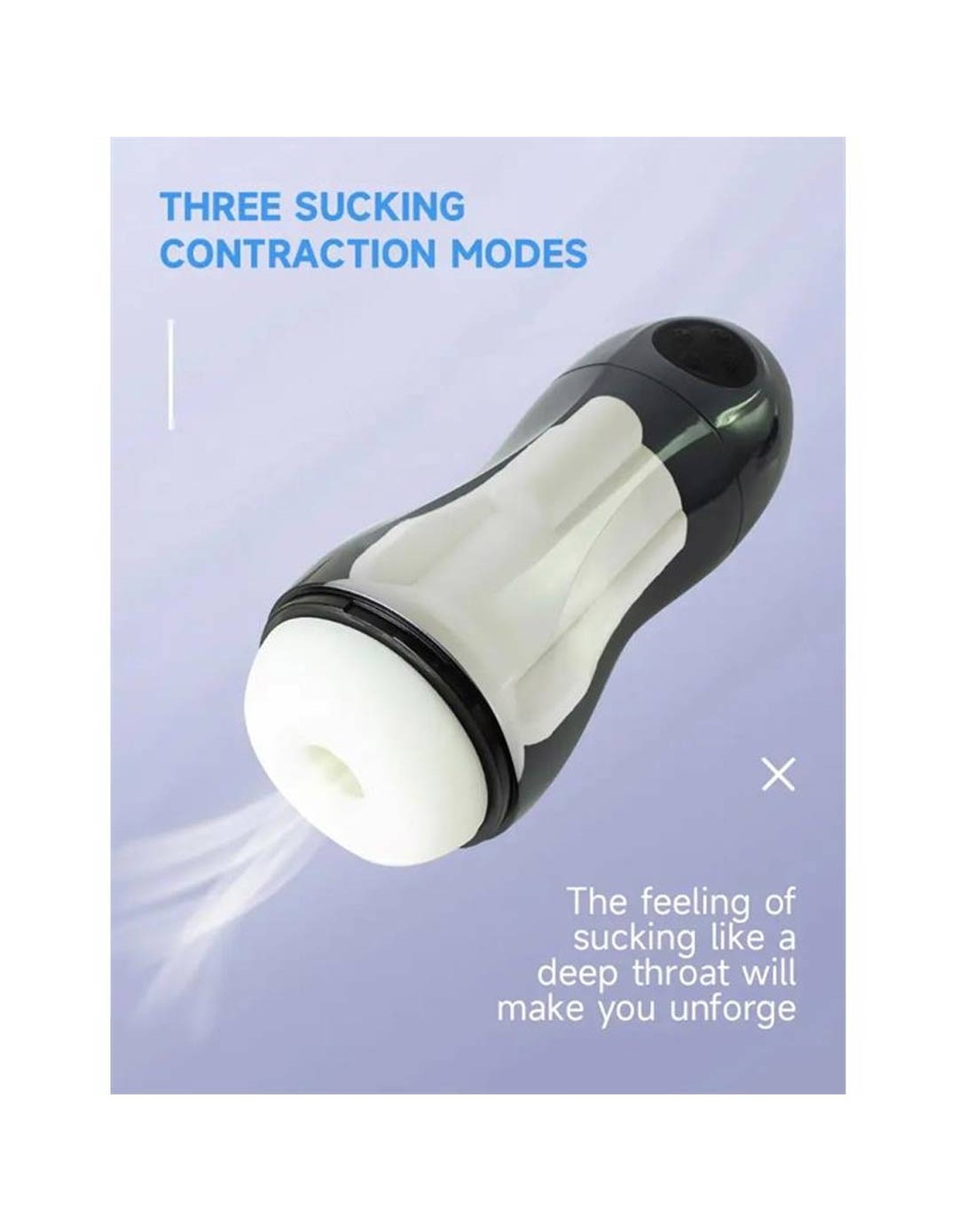Αυνανιστήρι TARDENOCHE TRONIK SUCTION AND VIBRATING MASTURBATOR USB
