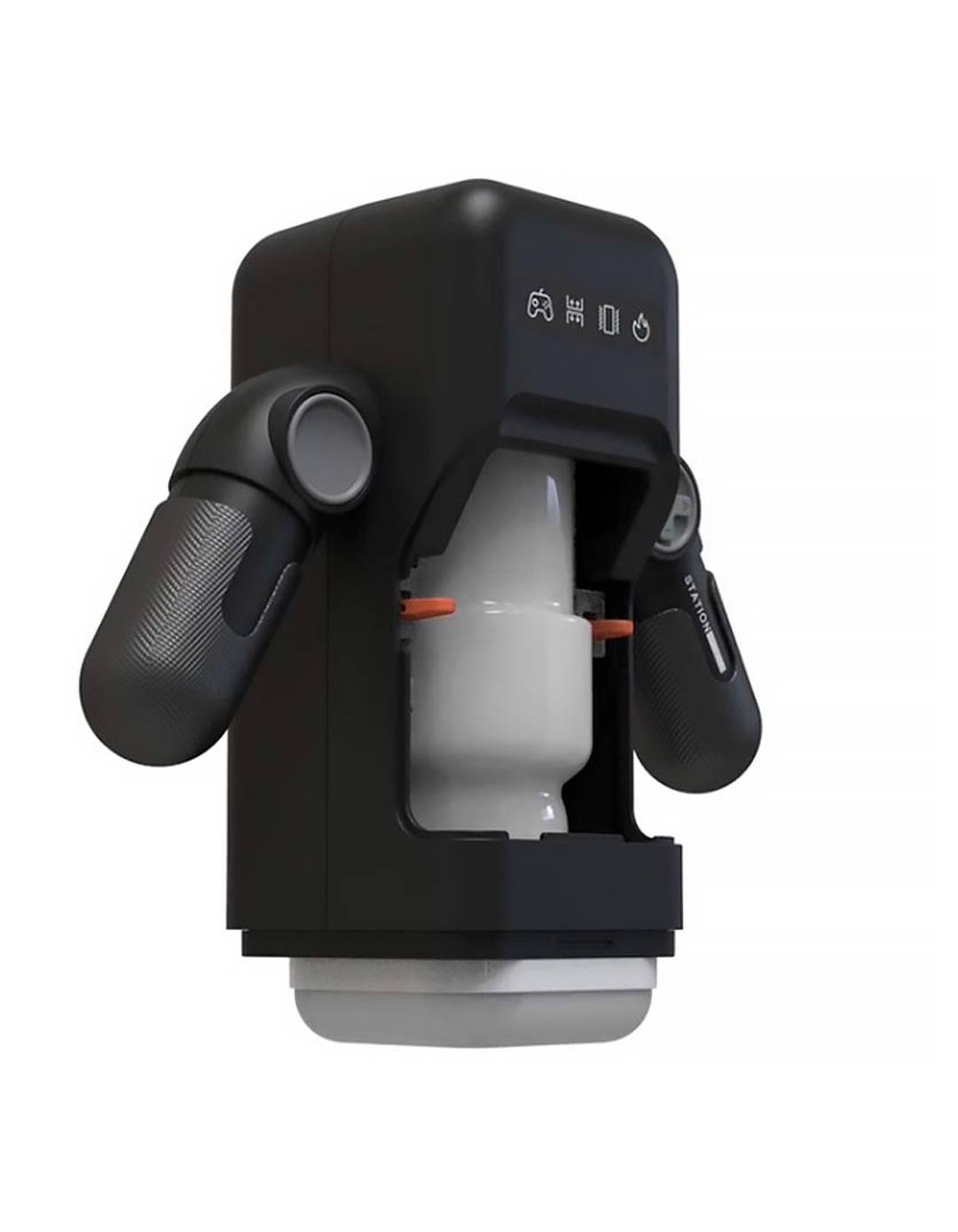 Αυνανιστήρι Elon Intelligent Masturbator with Up and Down Movement Vibration Heat and Phone Holder