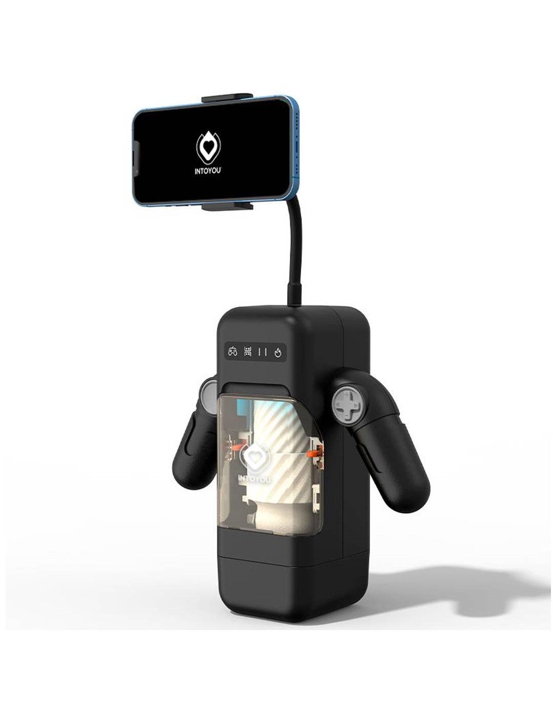 Αυνανιστήρι Elon Intelligent Masturbator with Up and Down Movement Vibration Heat and Phone Holder