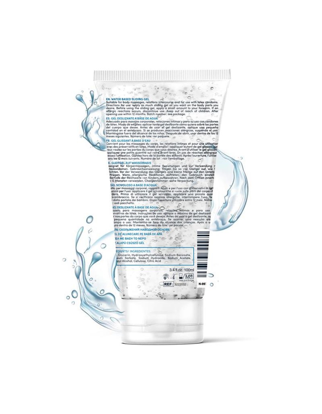 Λιπαντικό με gel για σεξ με βάση το νερό της Nanami 
