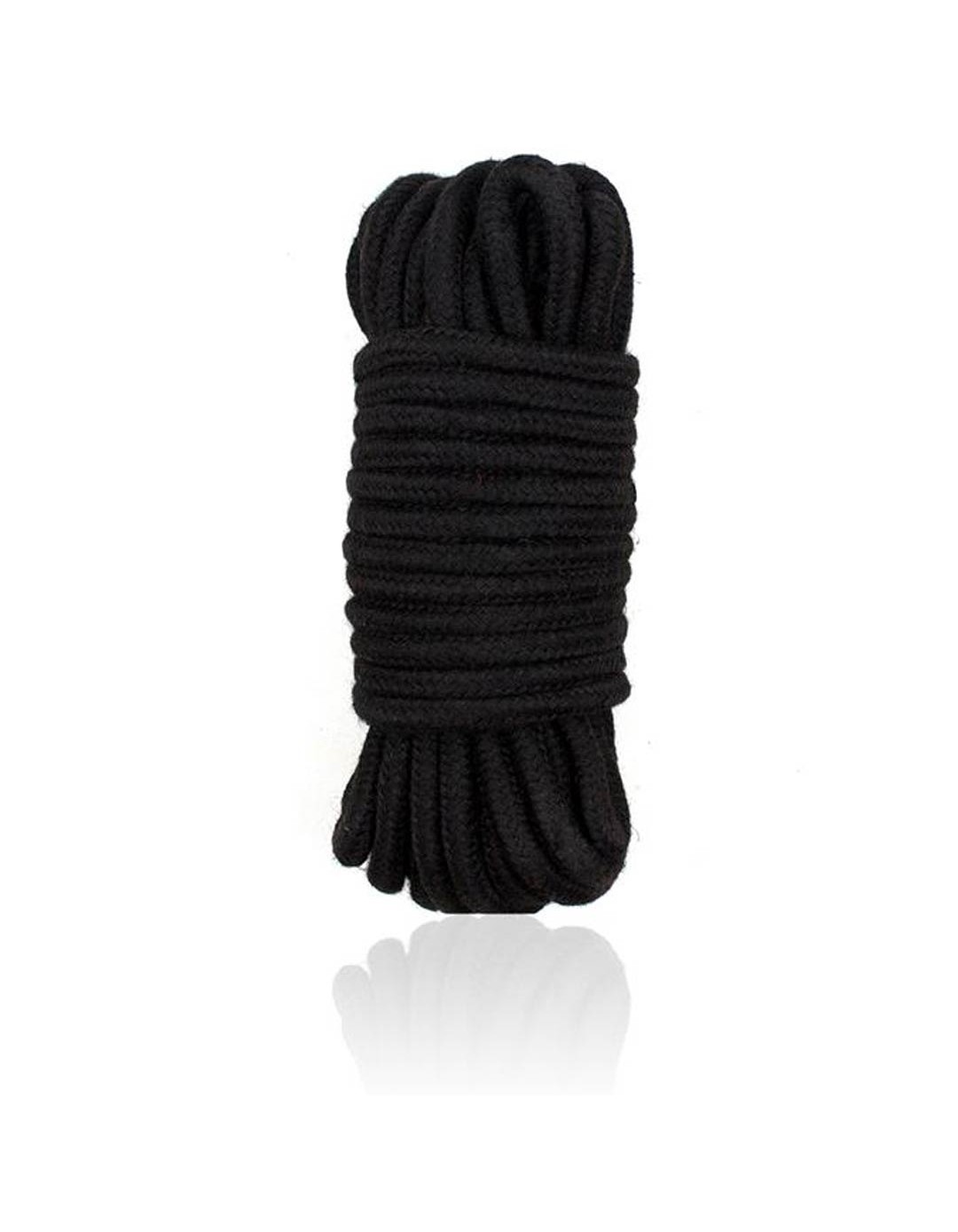  Βαμβακερό σχοινί δουλείας 5 μέτρων μαύρο Bondage Cotton Rope