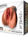 Ρεαλιστικό ομοίωμα κόλπου & πρωκτού 585gr liketrue