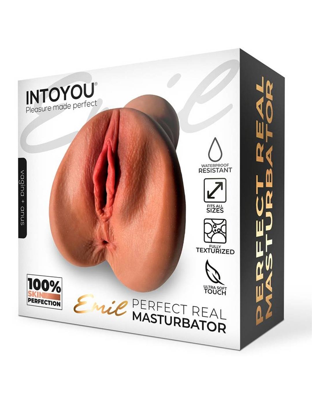 Ρεαλιστικό ομοίωμα κόλπου & πρωκτού 585gr liketrue